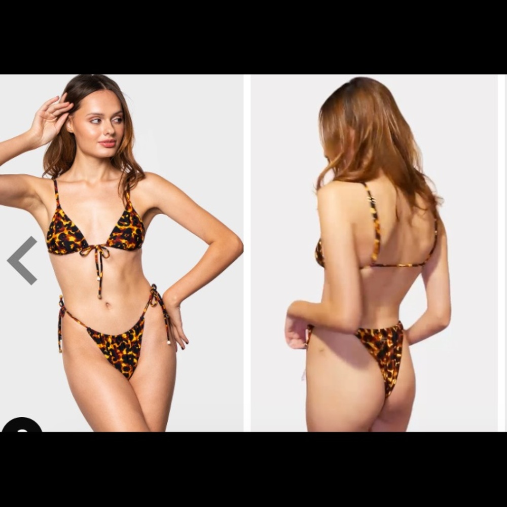 Blackbough bikini - Liv top & bottom burnt honey